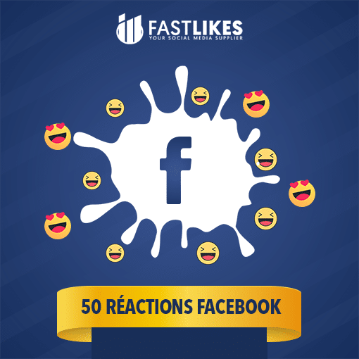 50 réactions facebook