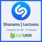 Acheter des plays shazam