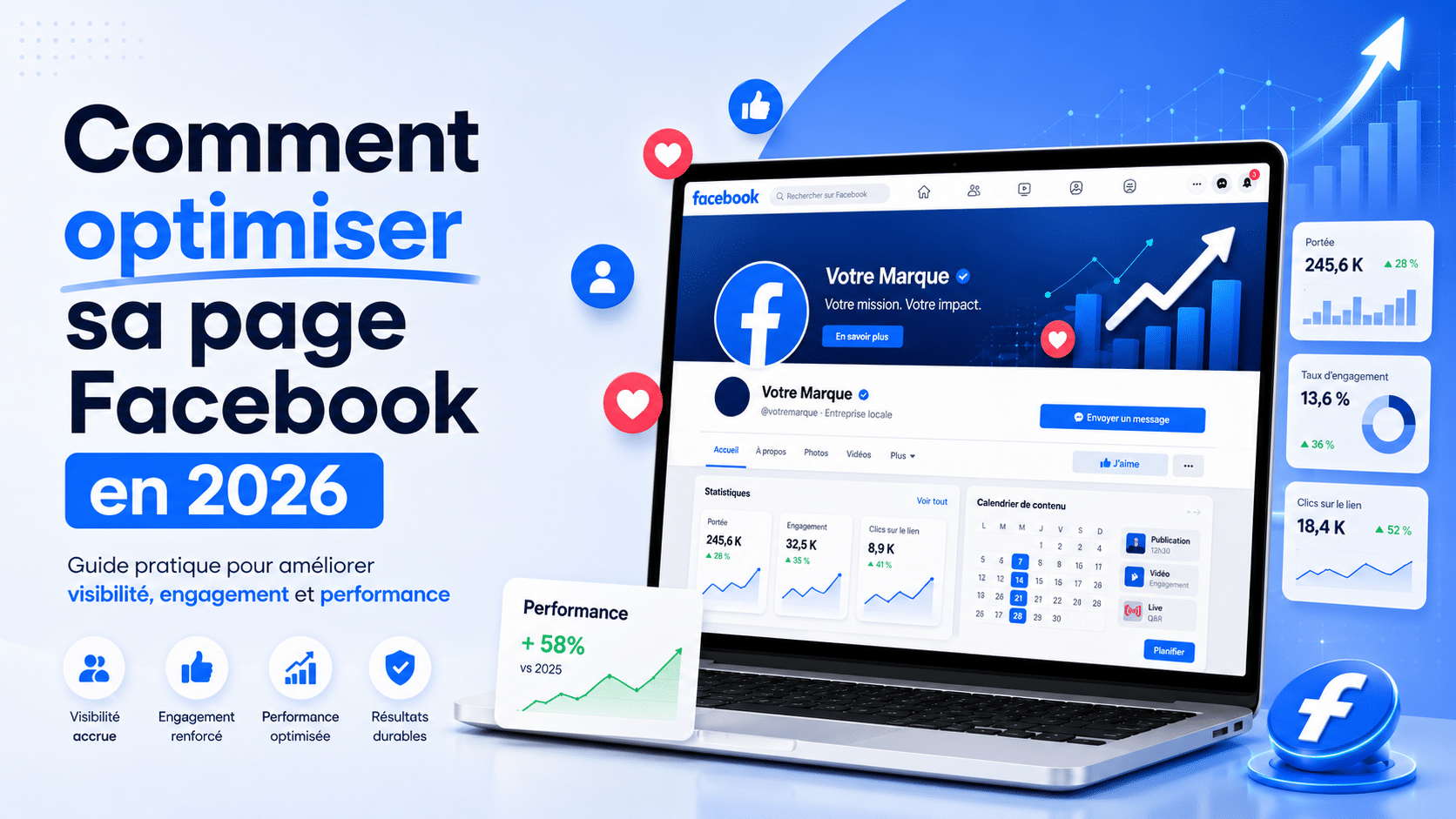 Optimiser sa page Facebook